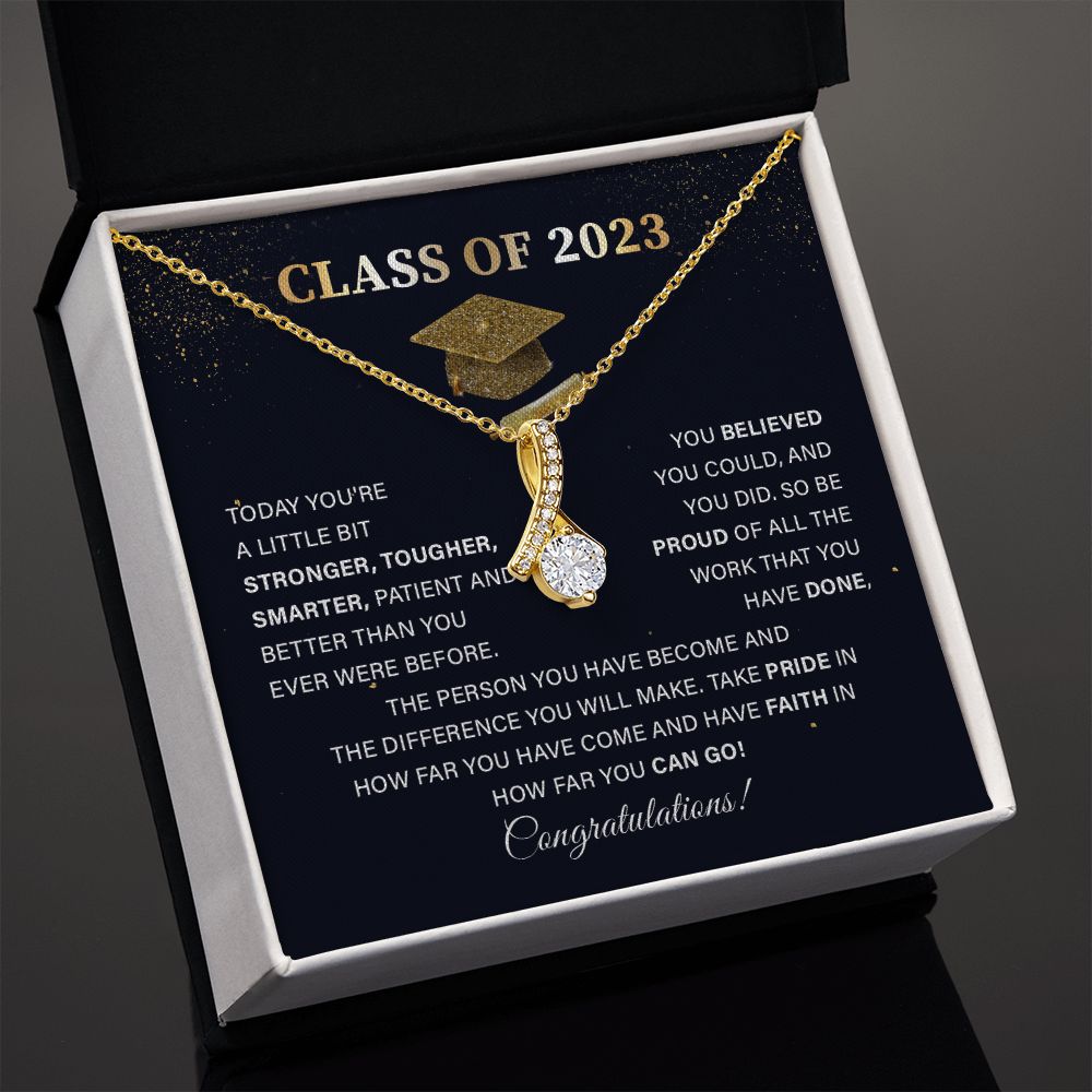 Class of 2023 Triumph: Graduation Commemorative Necklace