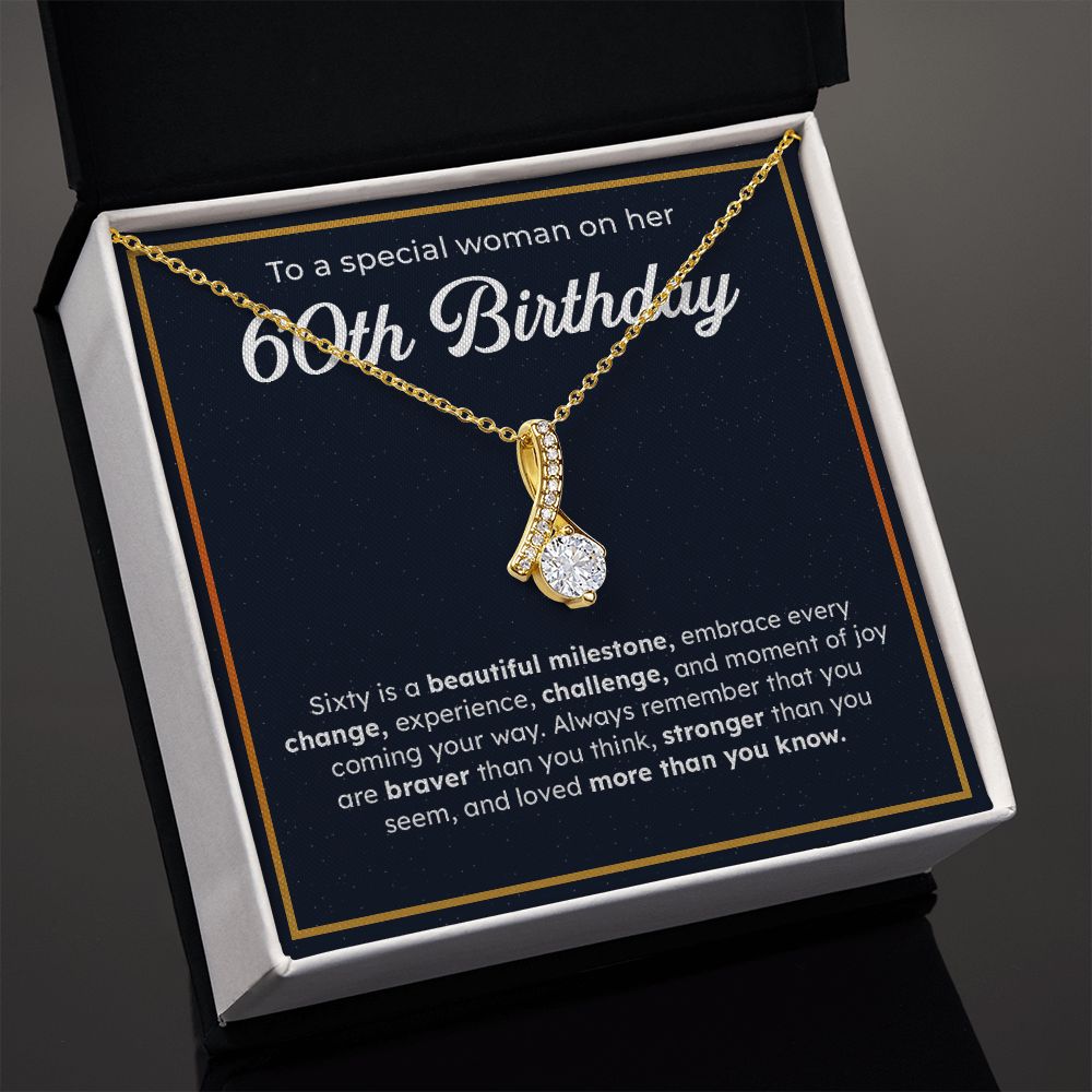 To A Special Woman On Her 60th Birthday Embrace Every Change, Experience, Challenge, And Moment OF You Coming Your Way
