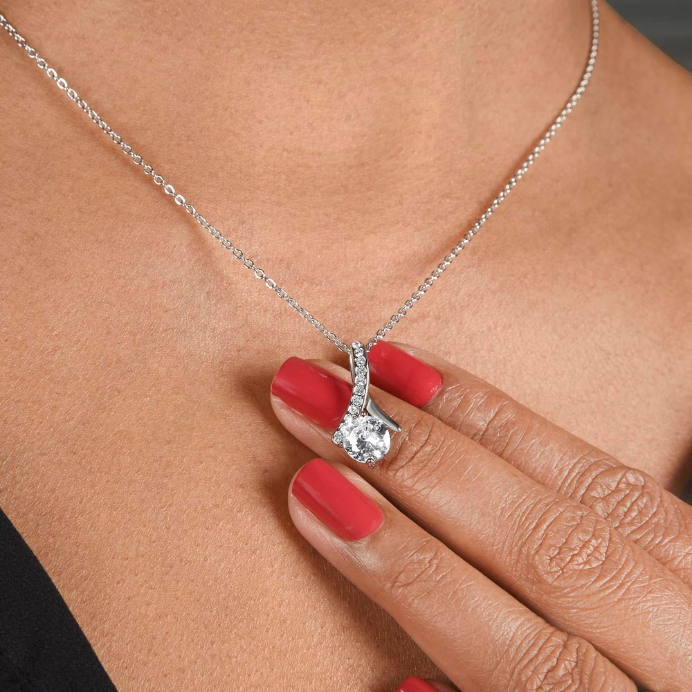Graduation Gift For Her, Pendant Necklace With Gift Box