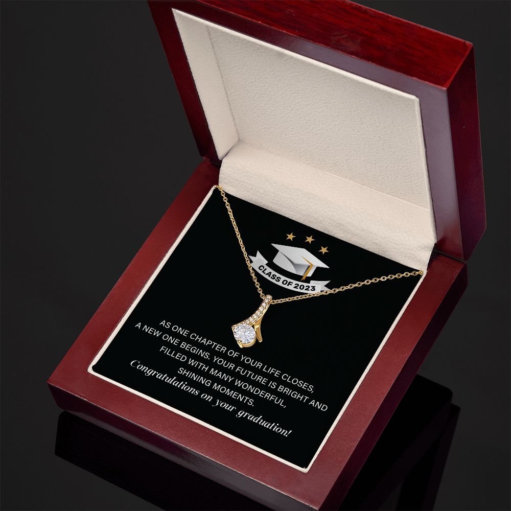 Class of 2023 Graduation Necklace - Commemorate Your Success with Elegance