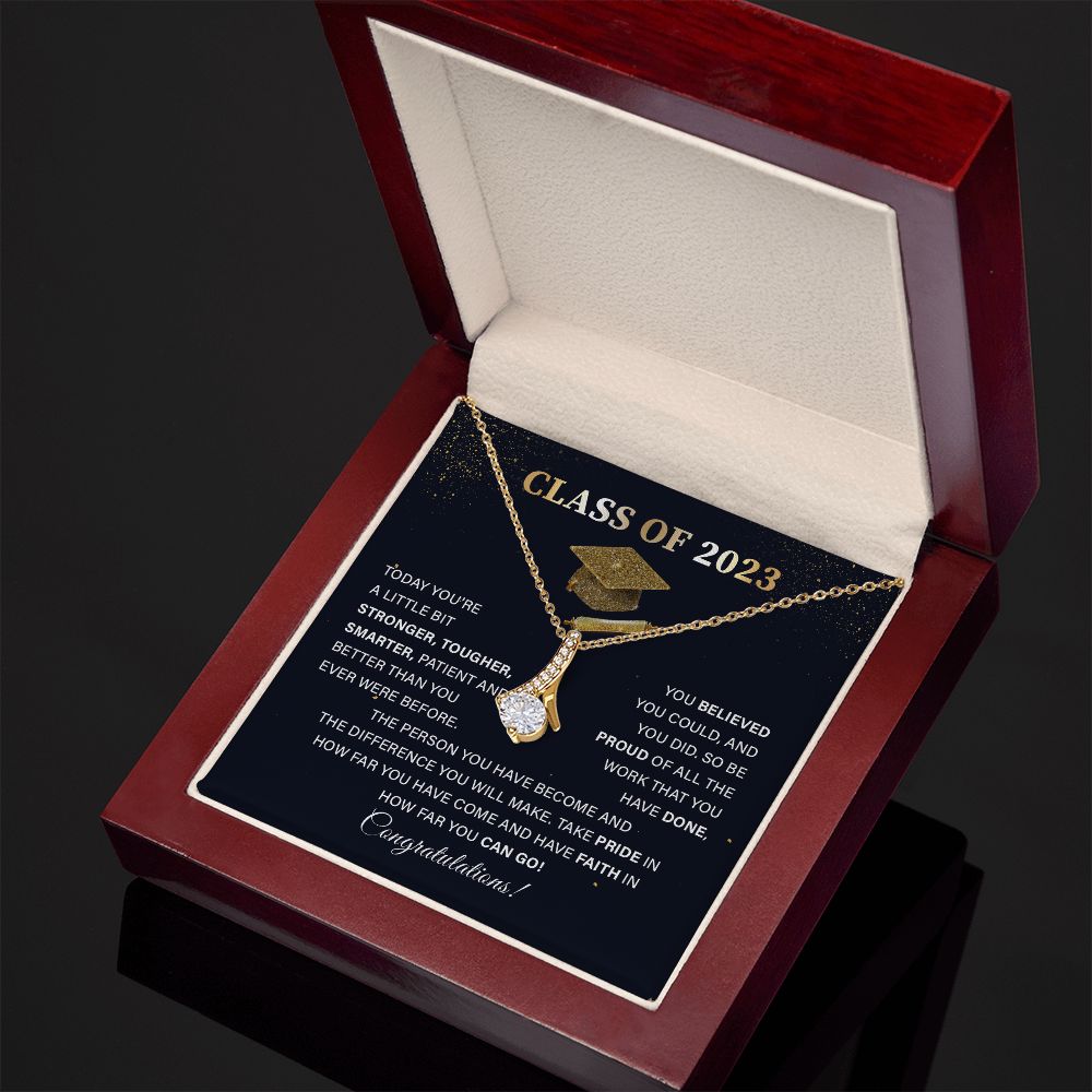 Class of 2023 Triumph: Graduation Commemorative Necklace