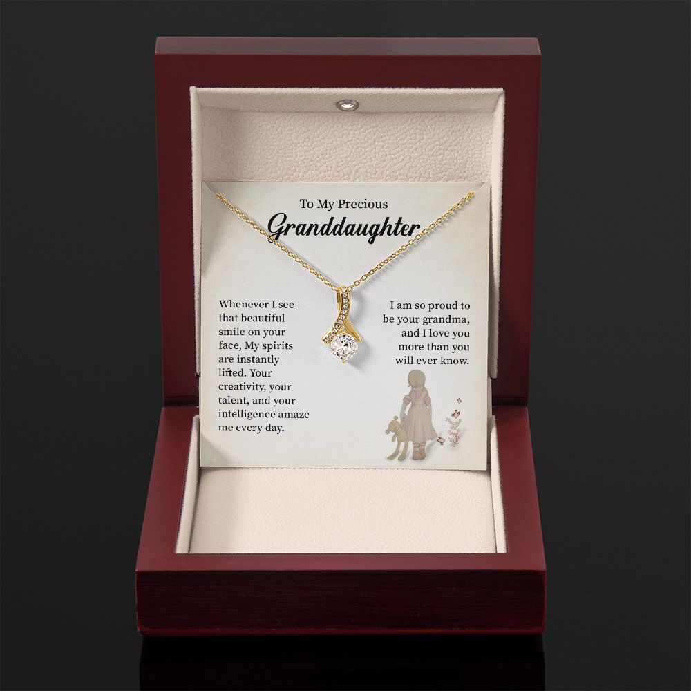 To My Precious granddaughter I Love You More Than You Will Ever Know