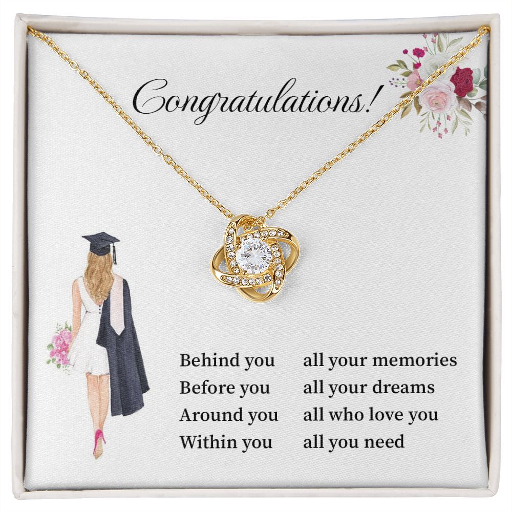 Graduation Necklace For Daughter, Granddaughter, Niece