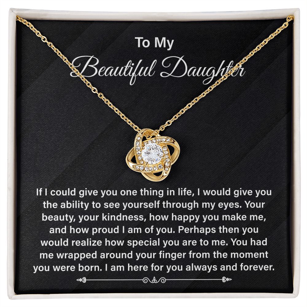 To My Beautiful Daughter I am Here For You Always And Forever