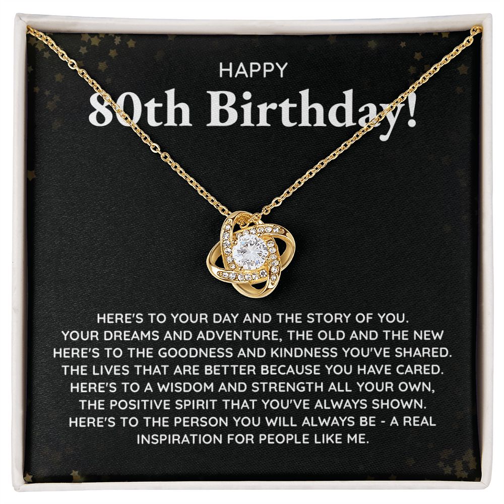 Happy 80th Birthday Here's To Your Day And The Story Of You