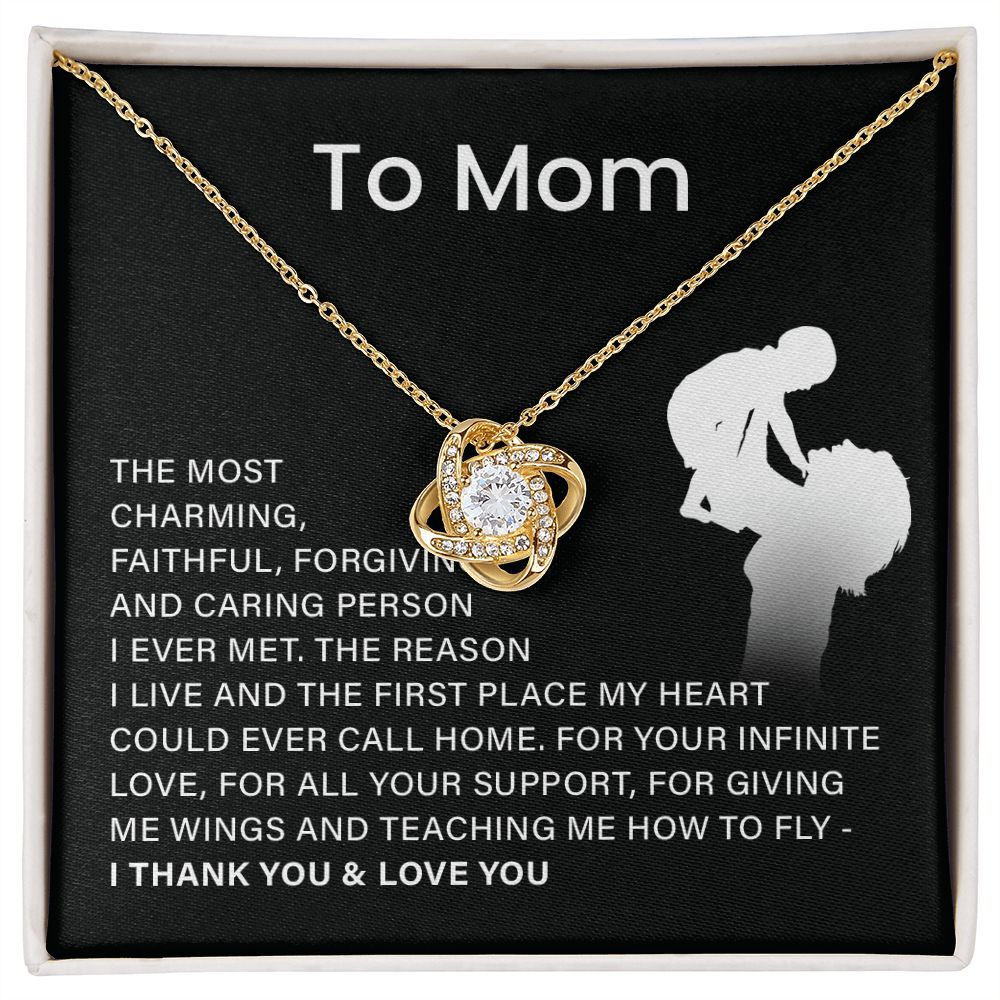 To Mom Me Wings And Teaching Me How To Fly I Thank You- Love You