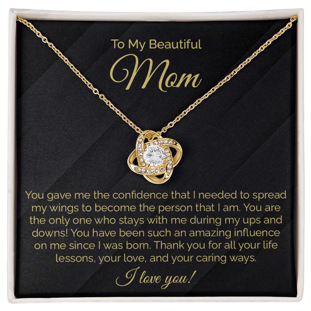 To My Beautiful Mom Your Love And Your Caring Ways. I Love you