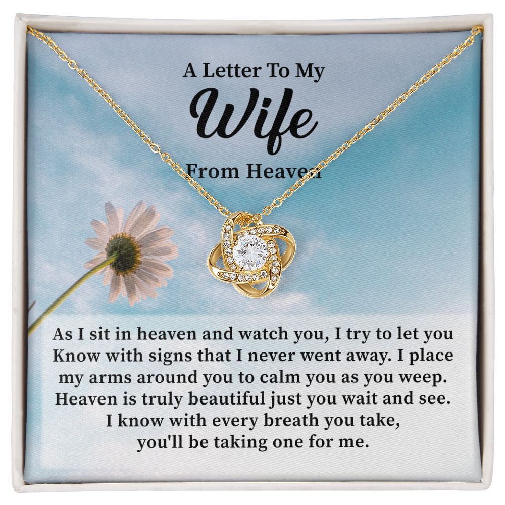 A Little To My Wife From Heaven is Truly Beautiful Just You Wait And See