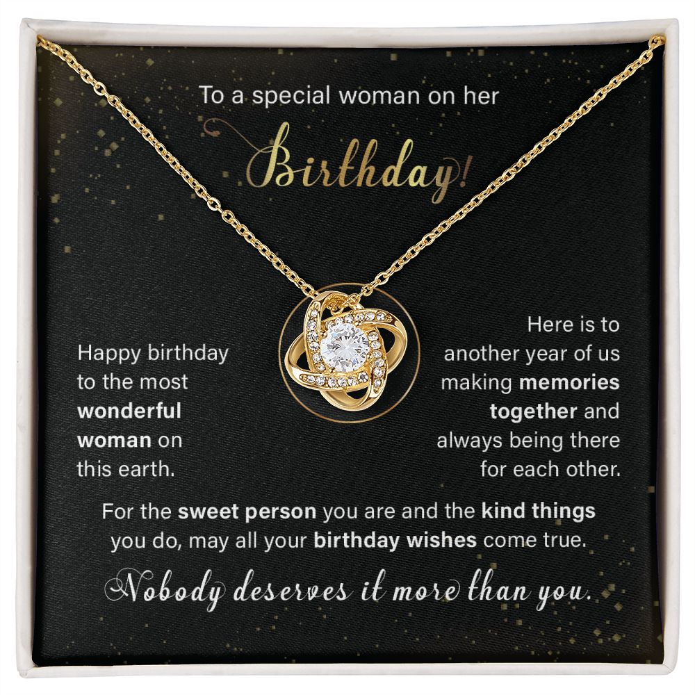 Birthday - Nobody deserves it more than you