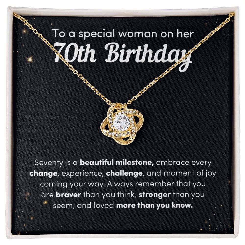 To A Special Woman On Her 70th Birthday Seventy Is A Beautiful Milestone
