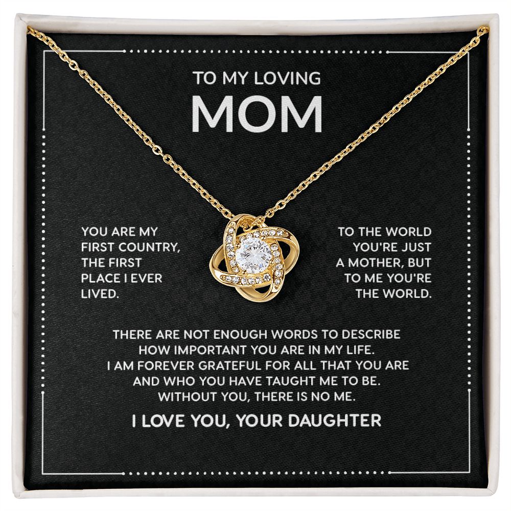To My Loving Mom, I Am Forever Grateful For All That You Are and Who You Have Taught Me To Be
