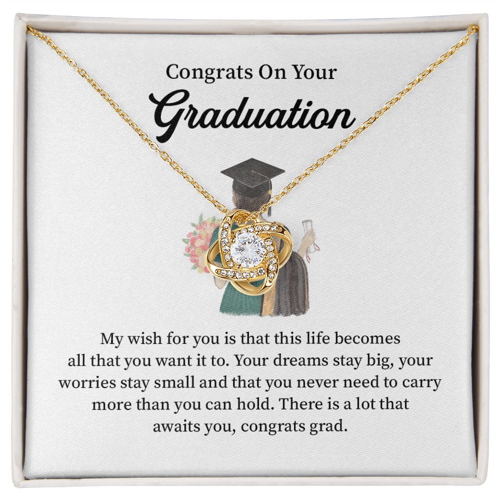 Graduation Gift Necklace for Daughter, Sister, Niece