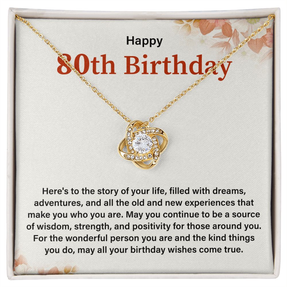 Happy 80th Birthday For The Wonderful Person You Are And The Kind Things You Do