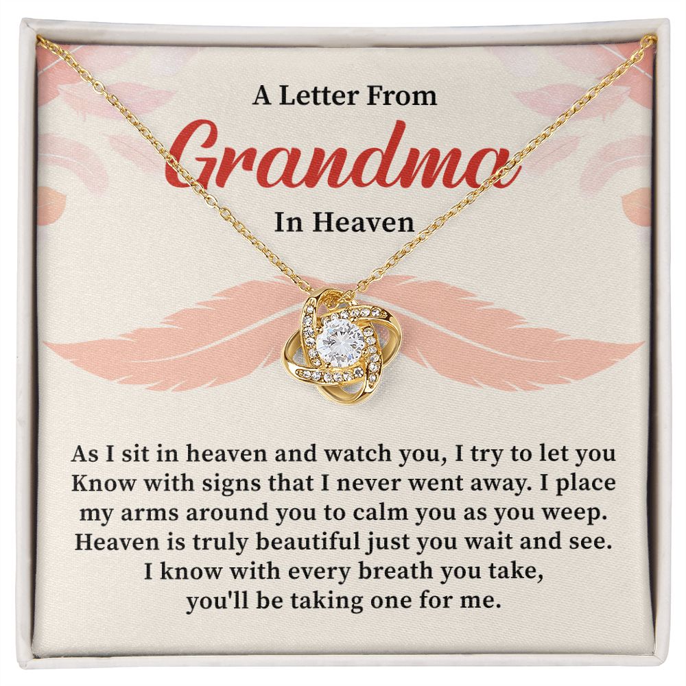 A Little From Grandma In Haven I know With Every Breath You Take You'll Be Taking One For Me