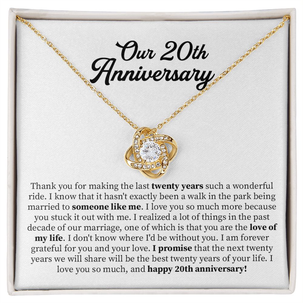 Our 20th anniversary I am forever Grateful For You and Your Love
