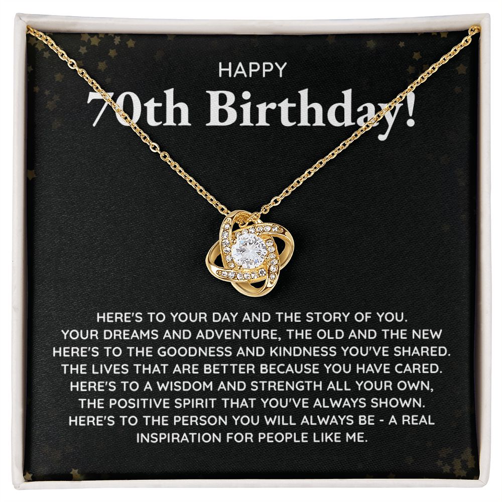 Happy 70th Birthday Here's To Your Day And The Story Of You
