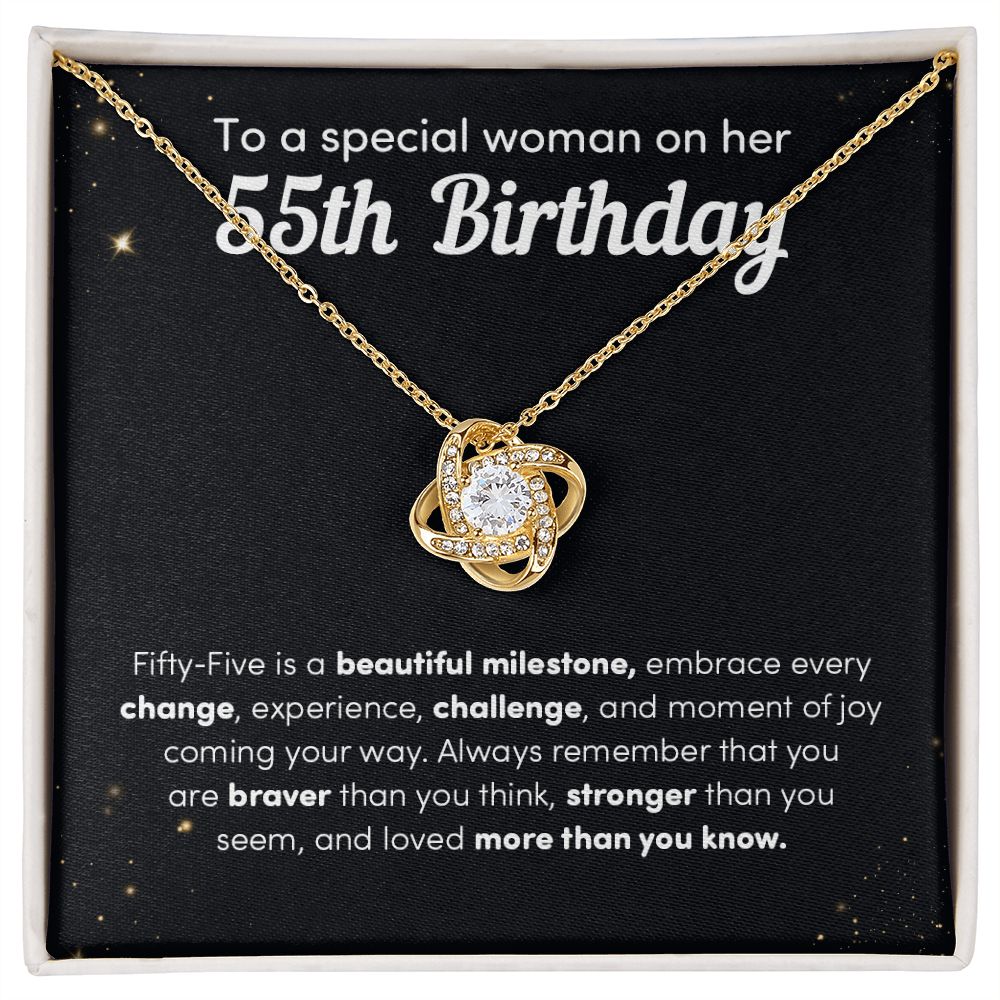 To A Special Woman On Her 55th Birthday Fifty-five Is A Beautiful Milestone