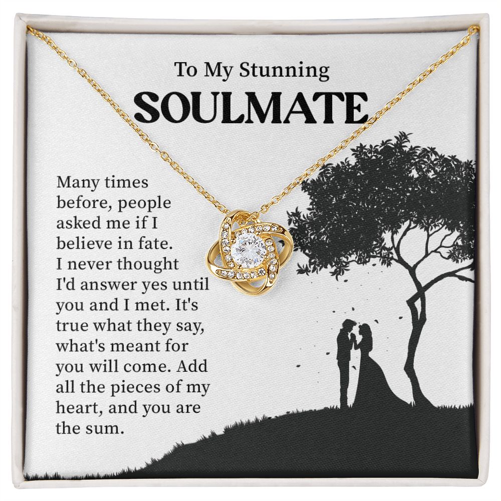 To My Stunning Soulmate - Many Times Before, Stunning Gifts For Your Soulmate With Heartfelt Message Card