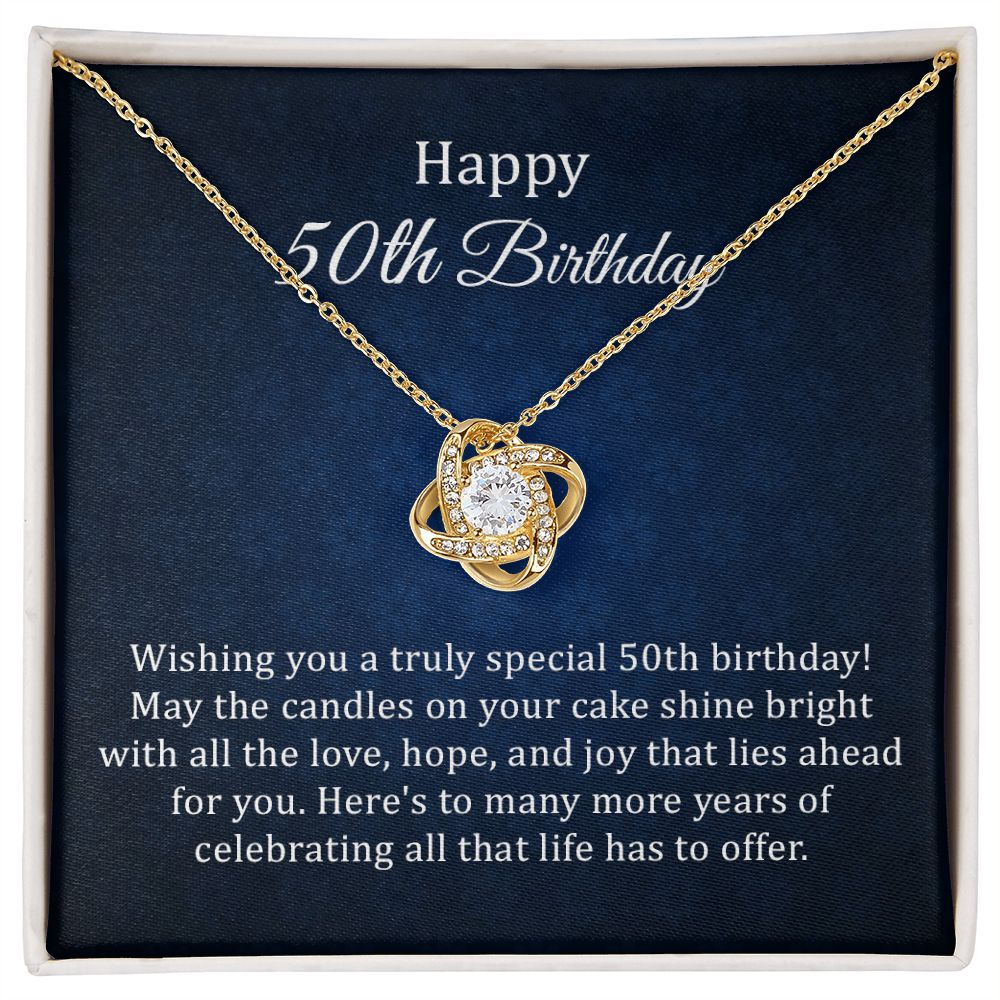 Happy 50th Birthday May The Candles On Your Cake Shine Bright With In The Love