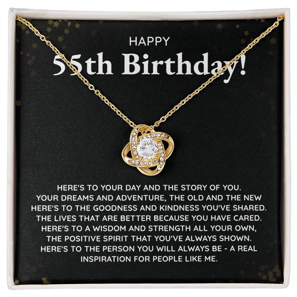 Happy 55th Birthday Here's To Your Day And The Story Of You