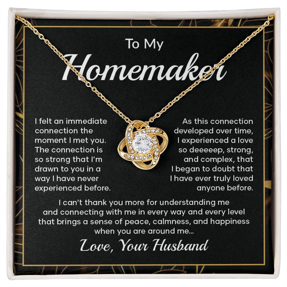 To My Homemaker, I've Experienced a Love So Deep, Strong, and Complex