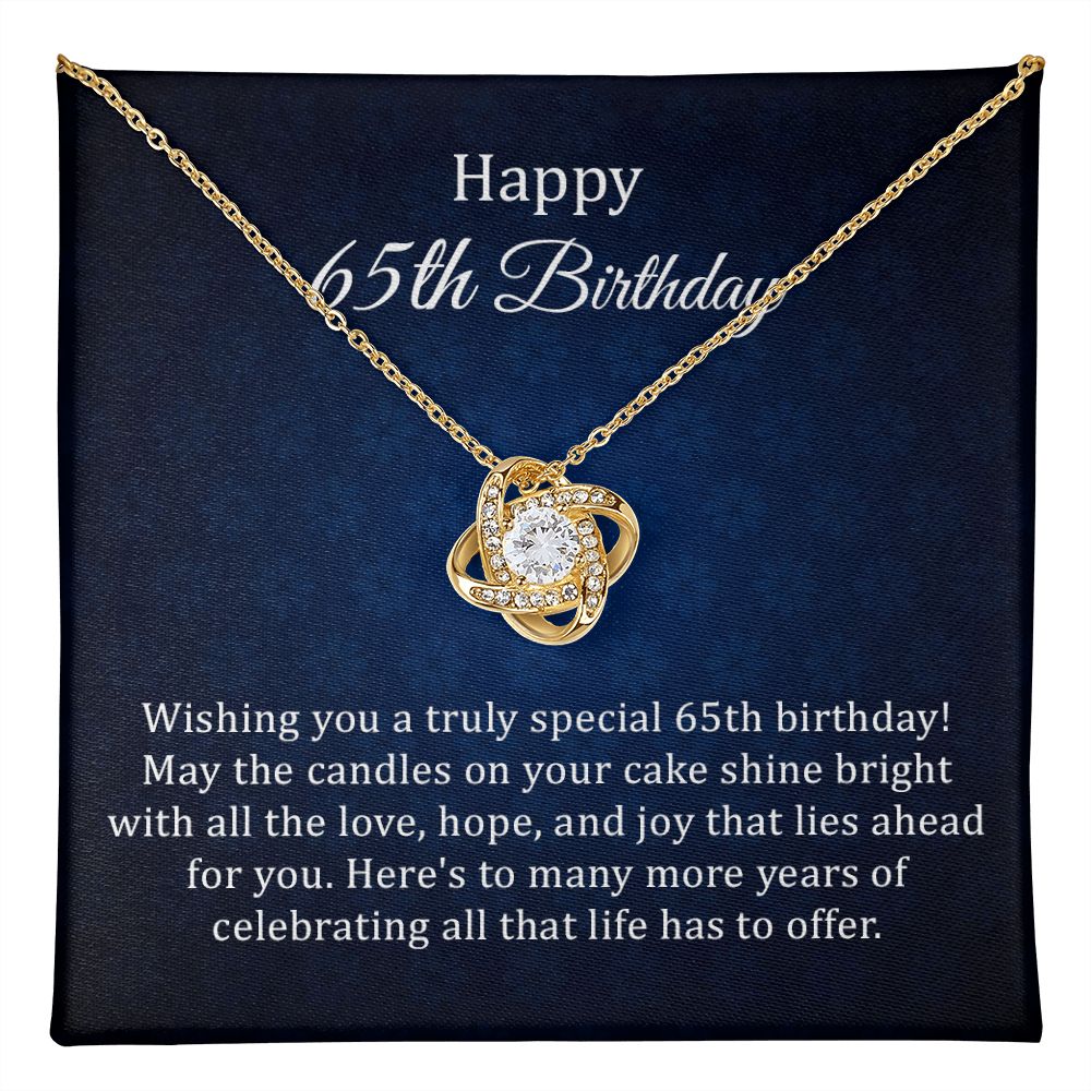 Happy 65th Birthday May The Candles On Your Cake Shine Bright With In The Love