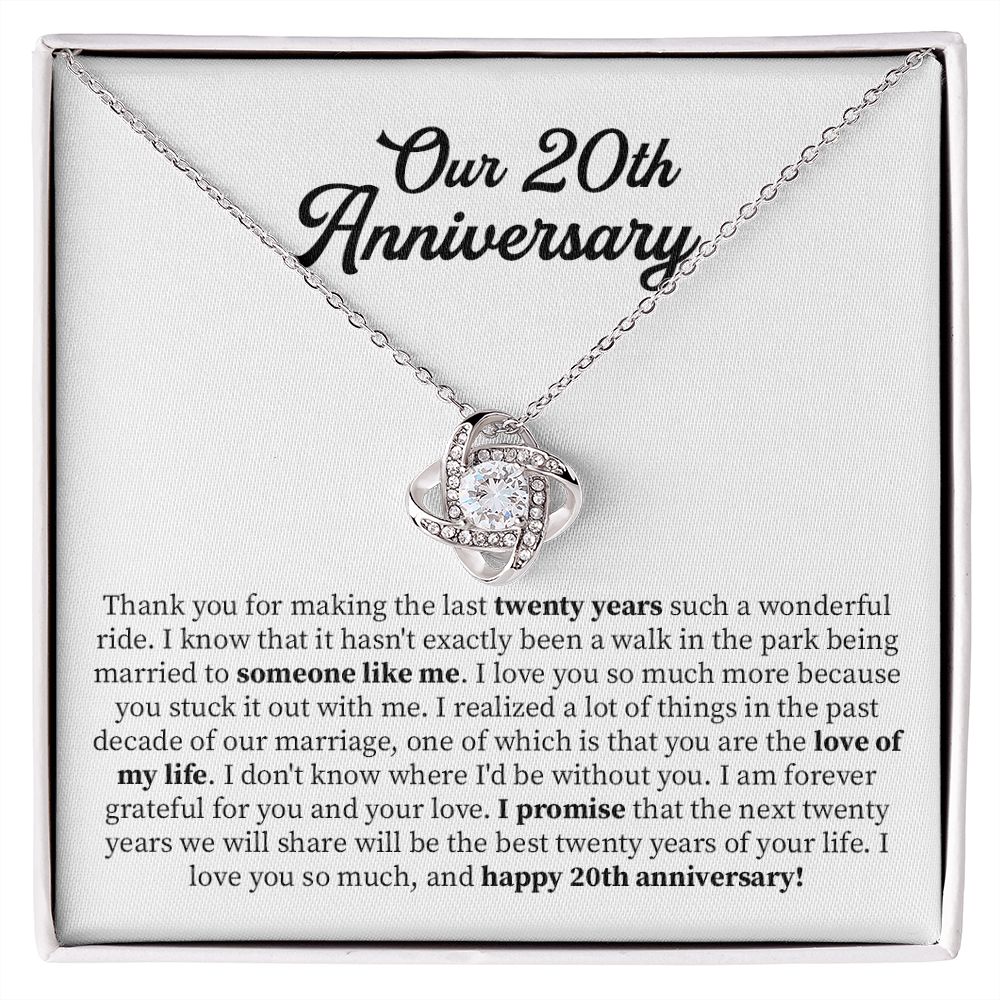 Our 20th anniversary I am forever Grateful For You and Your Love