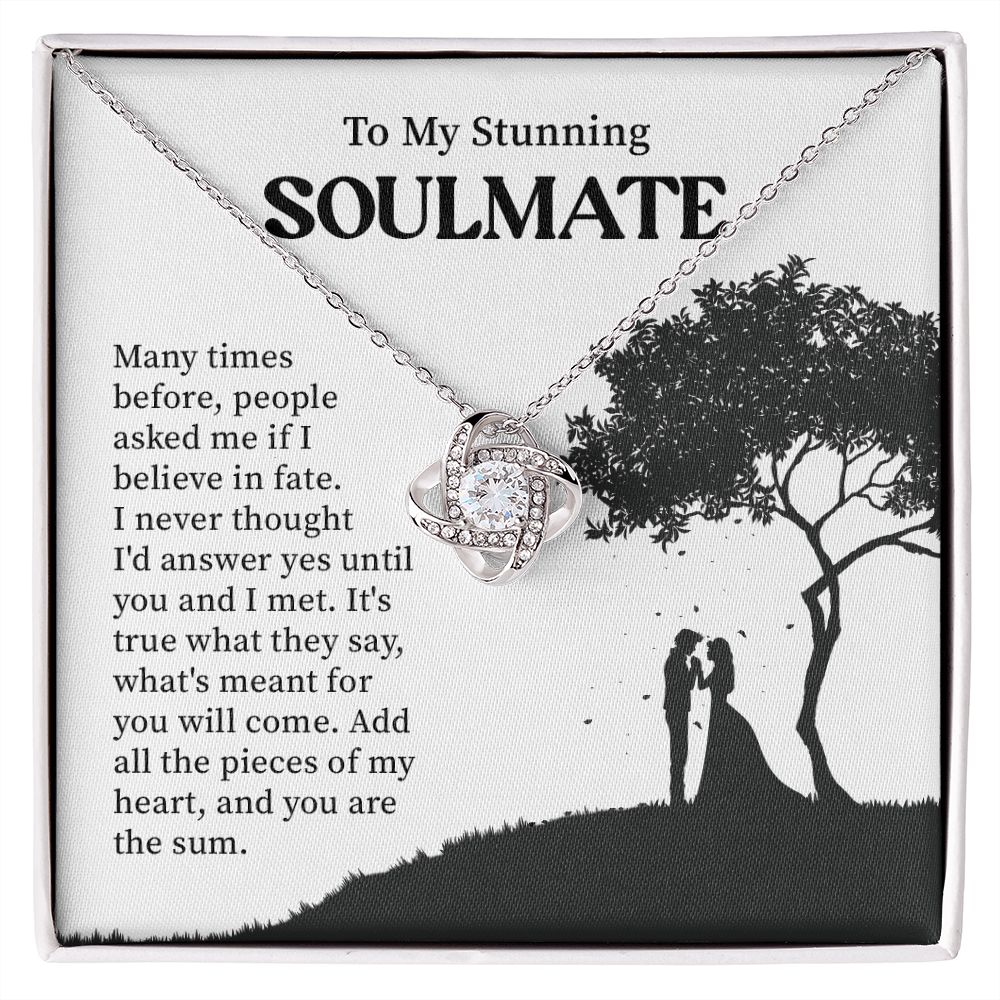 To My Stunning Soulmate - Many Times Before, Stunning Gifts For Your Soulmate With Heartfelt Message Card
