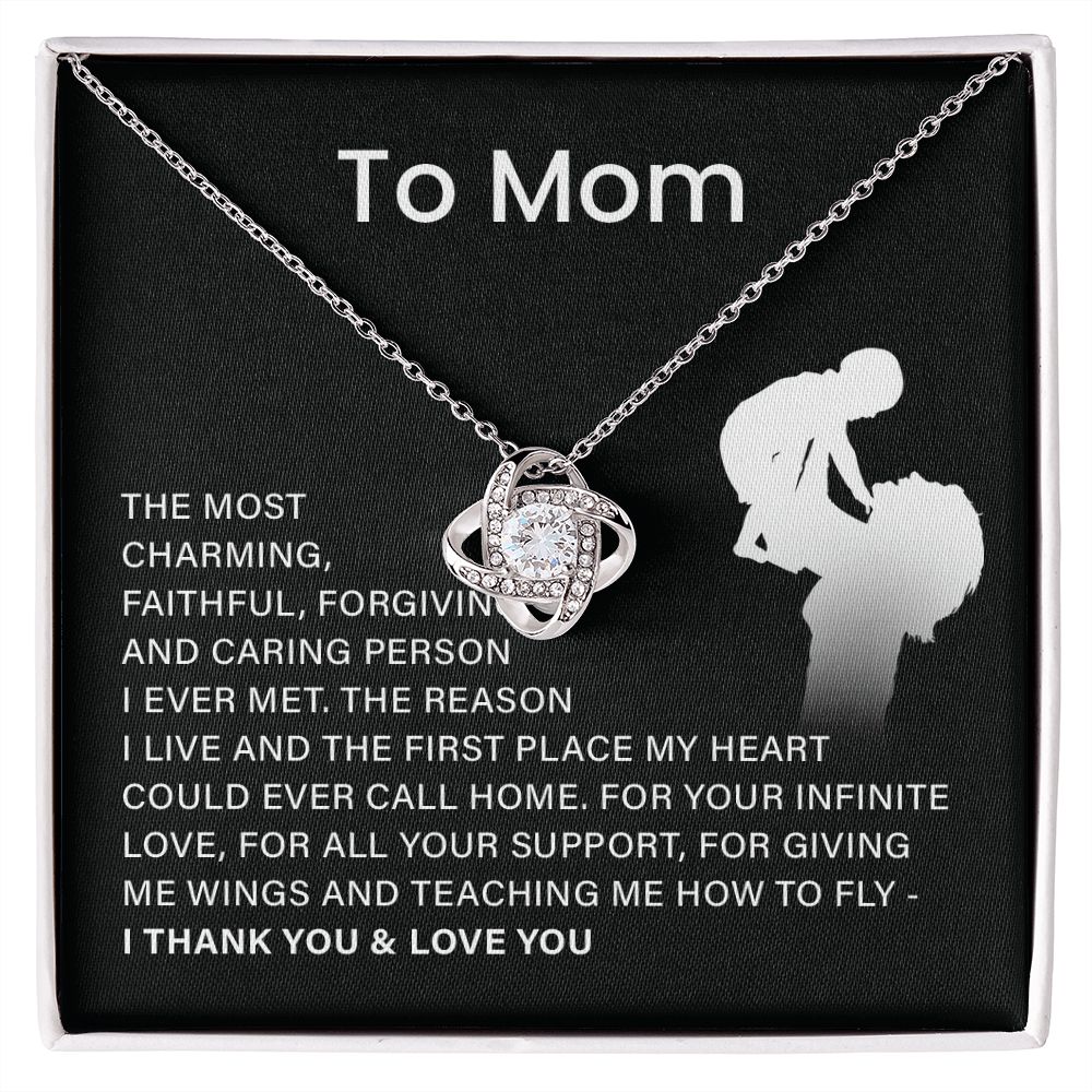 To Mom Me Wings And Teaching Me How To Fly I Thank You- Love You