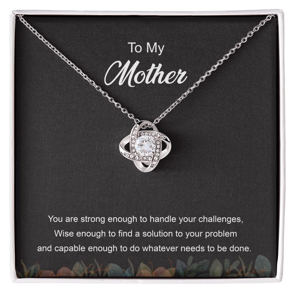 To My Mother You Are strong To Handle Your Challenge From Son/ Mom