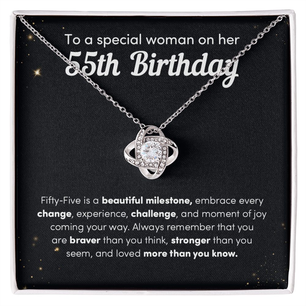 To A Special Woman On Her 55th Birthday Fifty-five Is A Beautiful Milestone