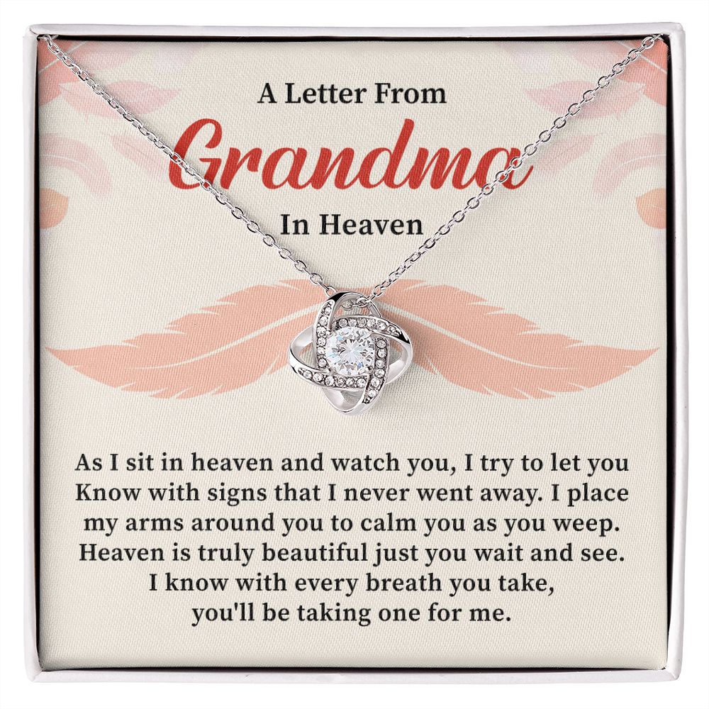 A Little From Grandma In Haven I know With Every Breath You Take You'll Be Taking One For Me