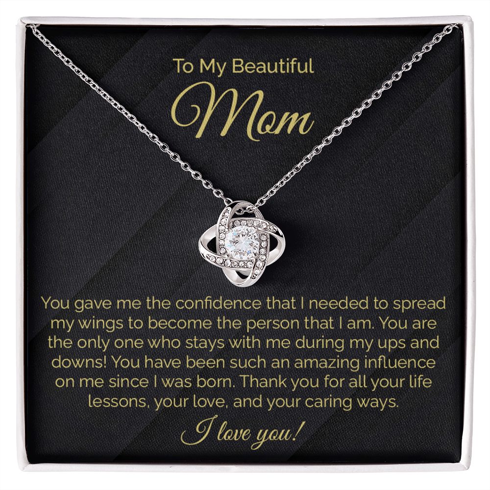 To My Beautiful Mom Your Love And Your Caring Ways. I Love you