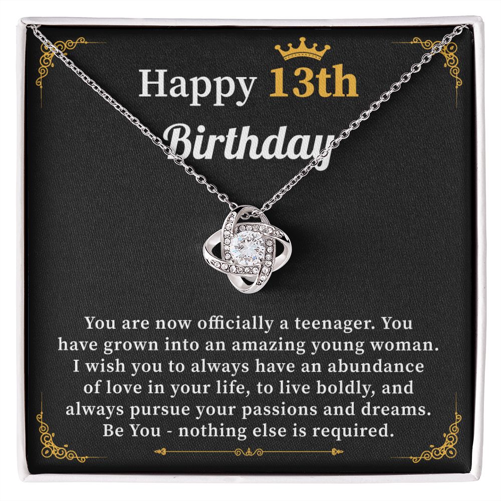 Happy Birthday 13th Birthday Be You- Nothing Else is Required