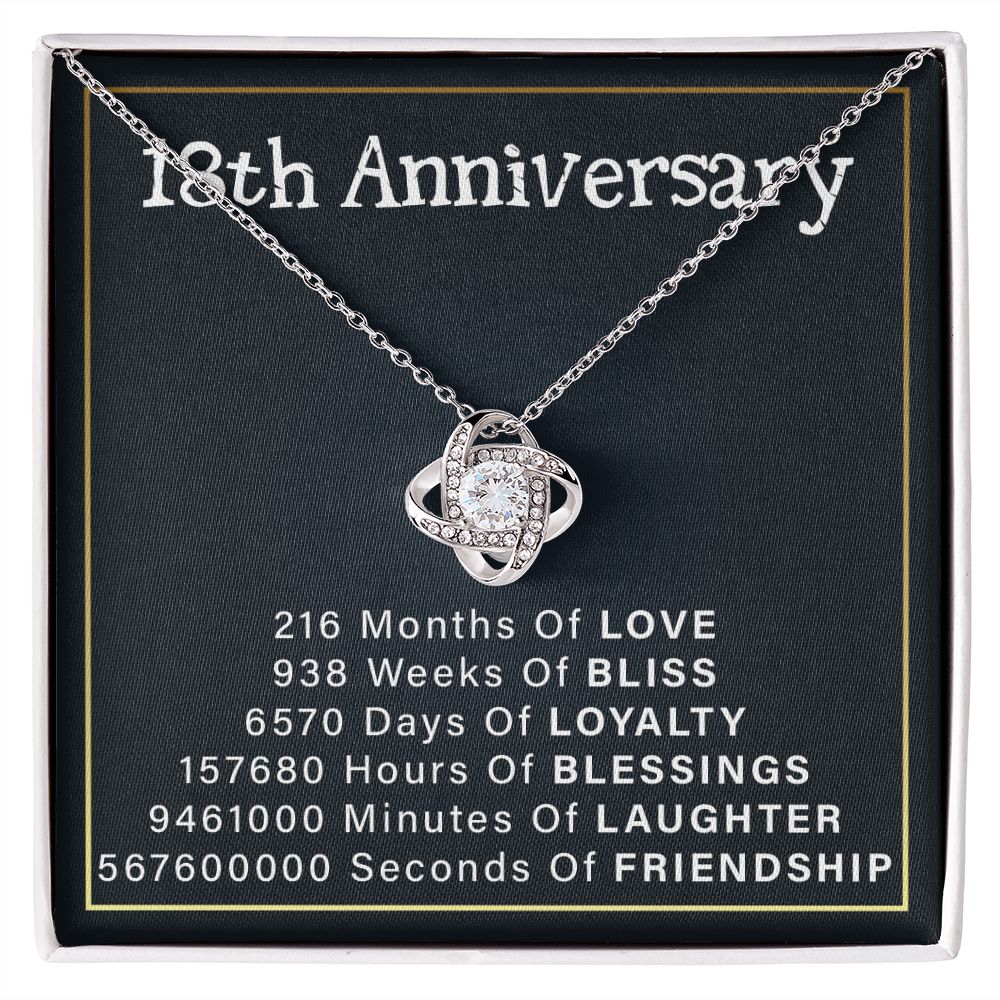 18th Anniversary 567600000 Seconds Of Friendship