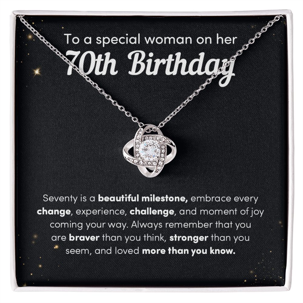 To A Special Woman On Her 70th Birthday Seventy Is A Beautiful Milestone