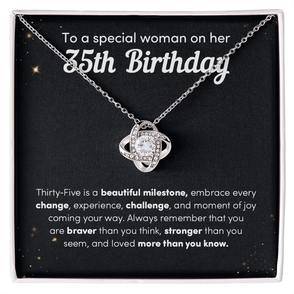 To A Special Woman On Her 35 Birthday Thirty-Five Is A Beautiful Milestone