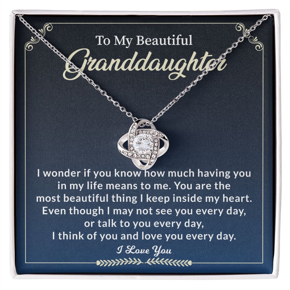 To My Beautiful Granddaughter You Are The Most Beautiful Thing I Keep Inside My Heart