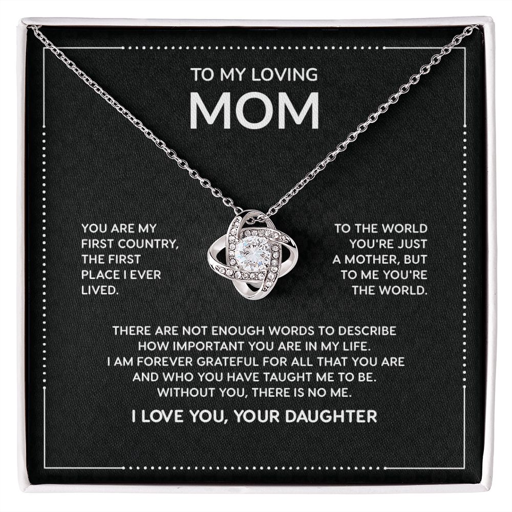 To My Loving Mom, I Am Forever Grateful For All That You Are and Who You Have Taught Me To Be