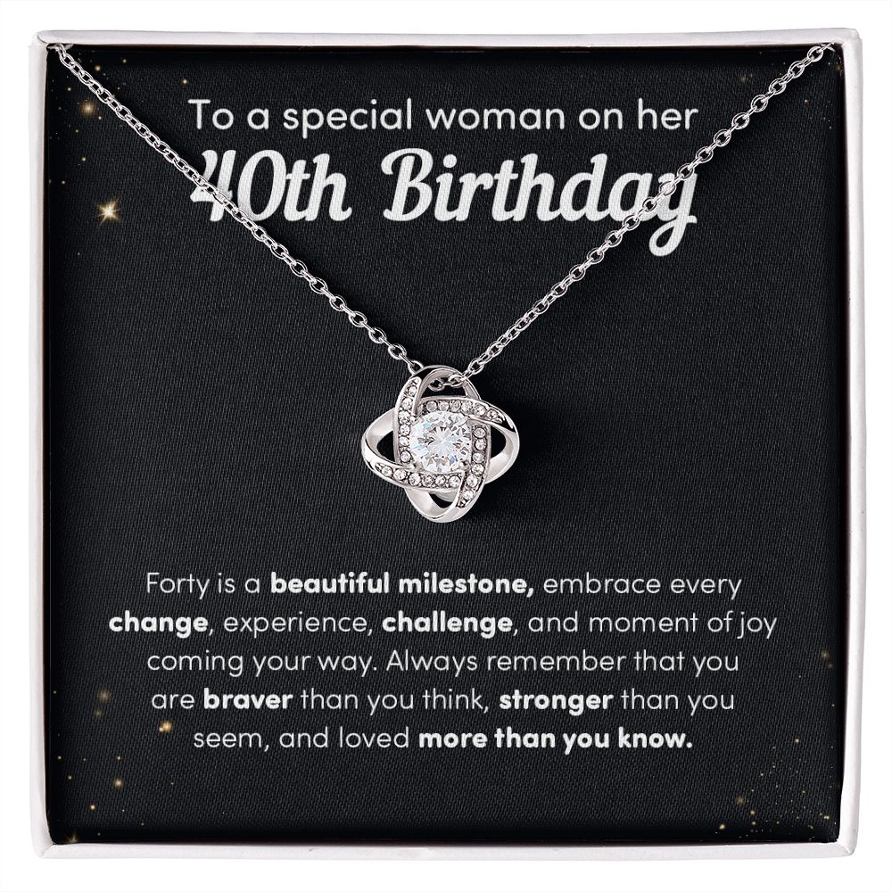 To A Specials Woman On Her 40th Birthday Forty Is A Beautiful Milestone