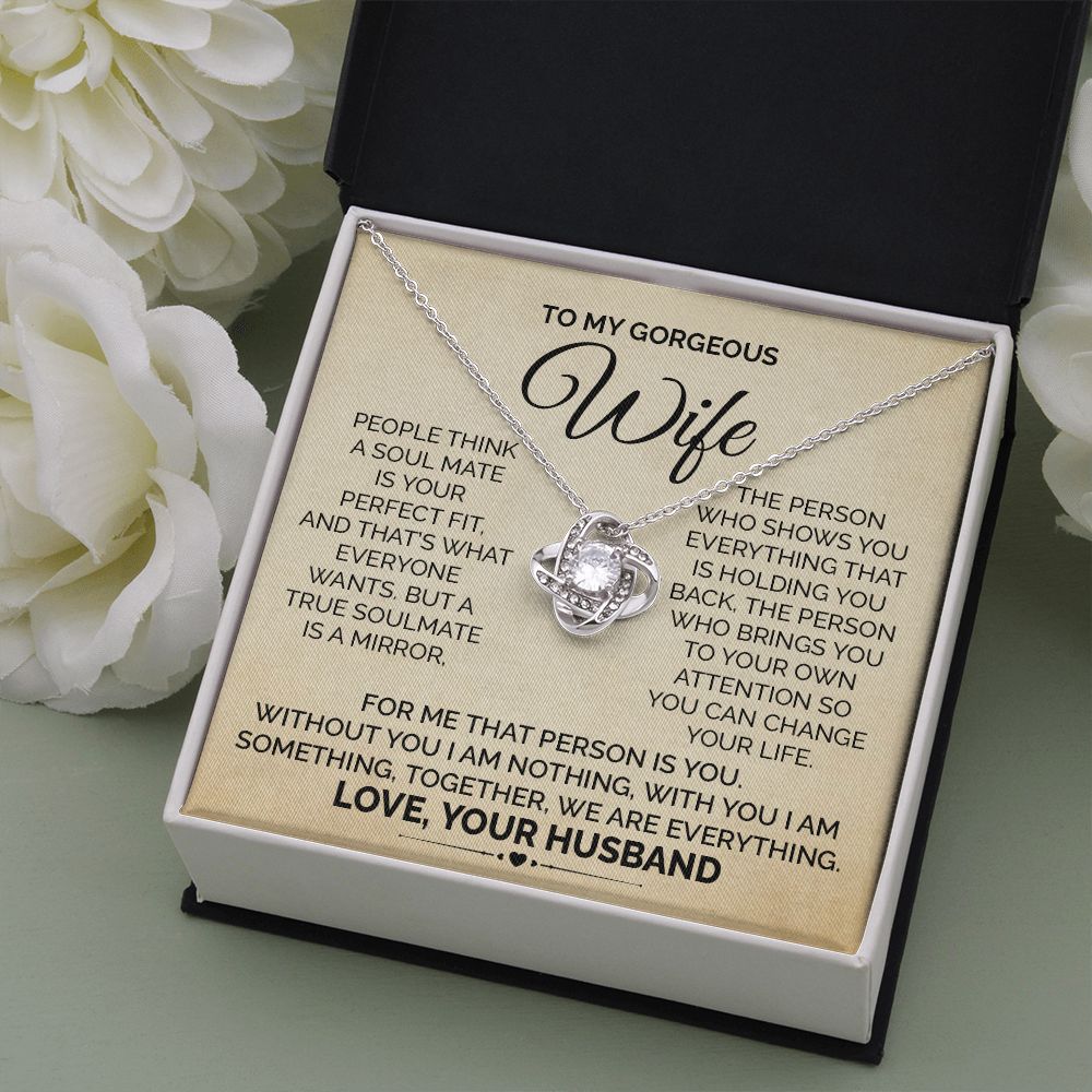 Wife Necklace Gift from Husband Romantic Quote