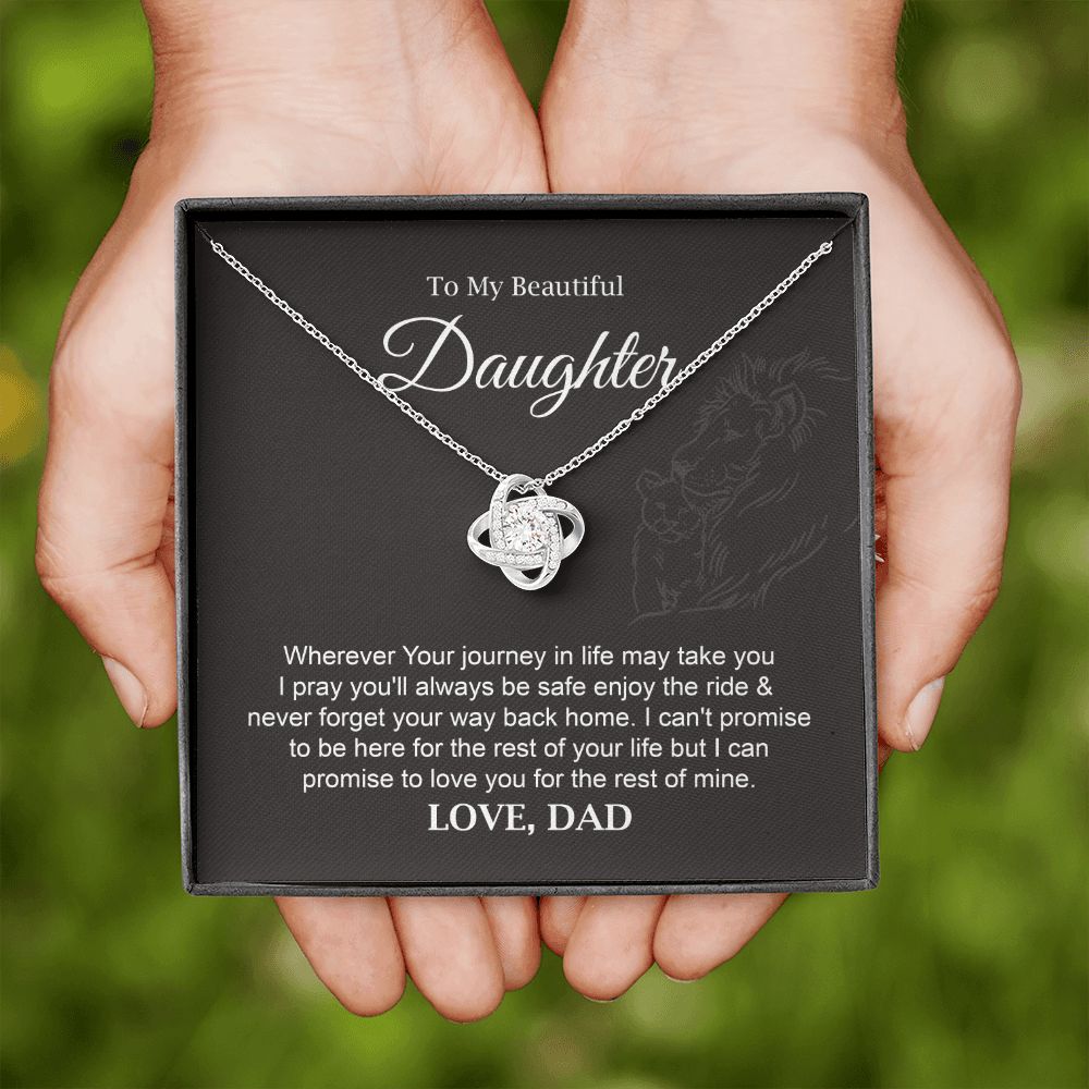 To My Daughter – Journey of Life Necklace