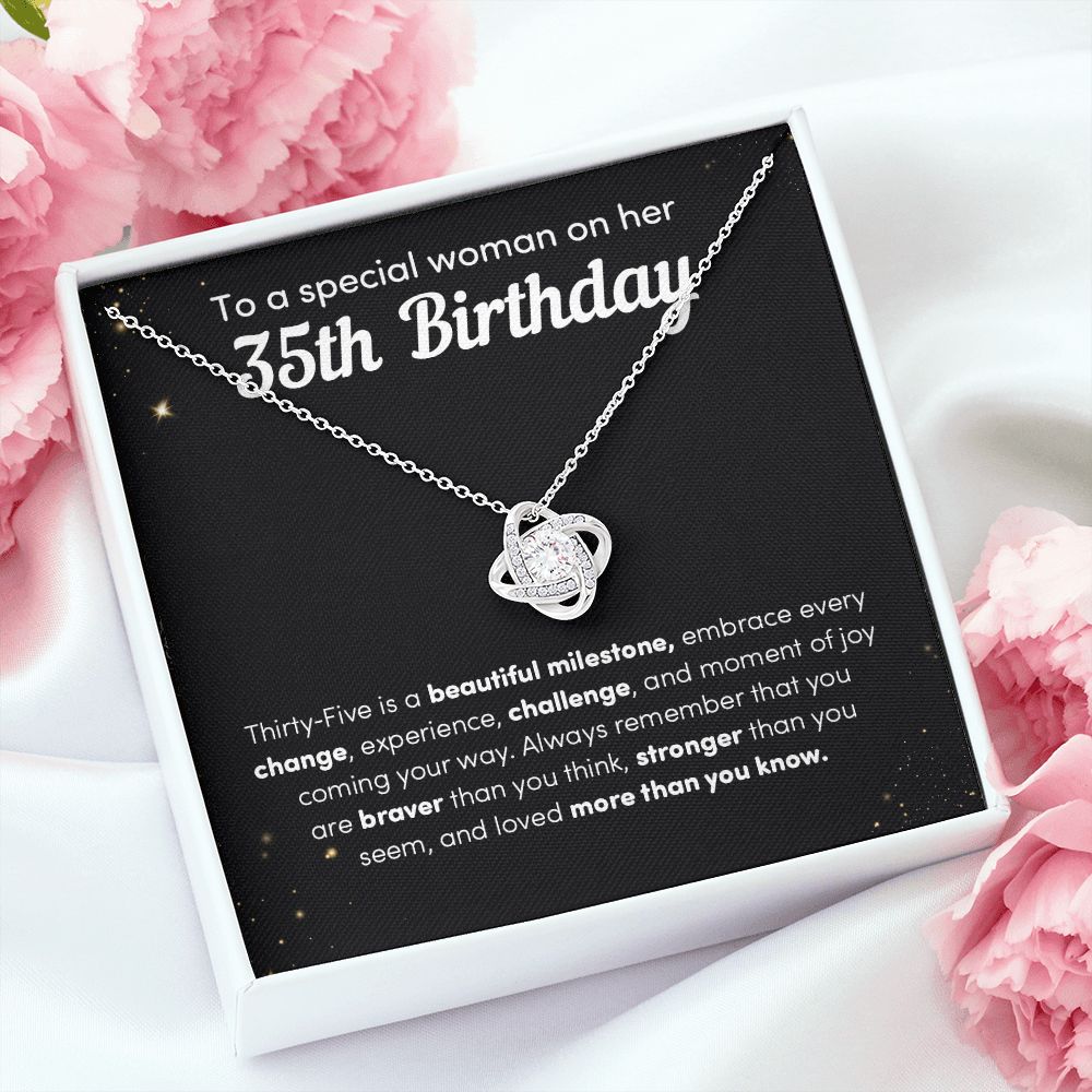 To A Special Woman On Her 35 Birthday Thirty-Five Is A Beautiful Milestone