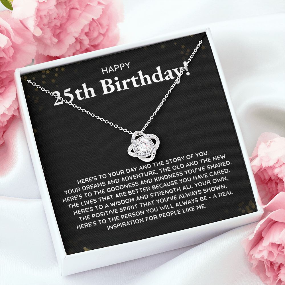 Happy Birthday 25th Birthday Here's To Your Day The Story Of You