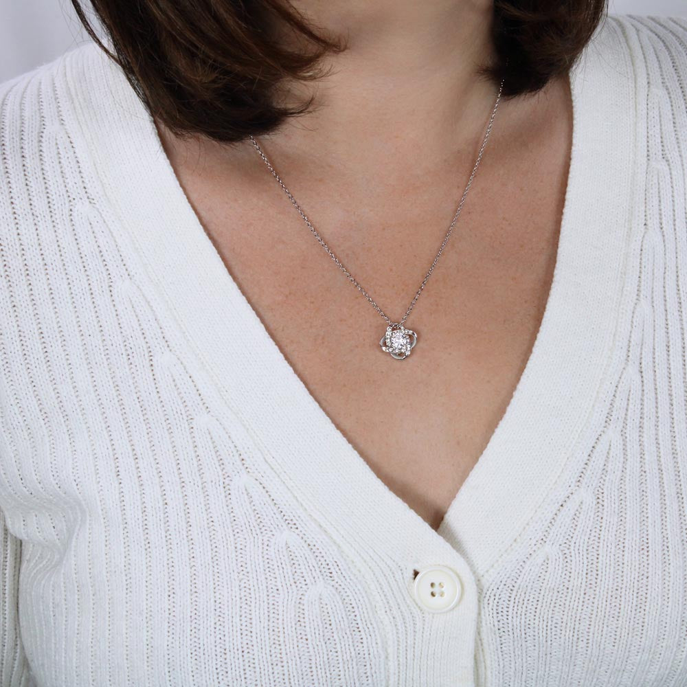Granddaughter Necklace Gift with Loving Keepsake Note