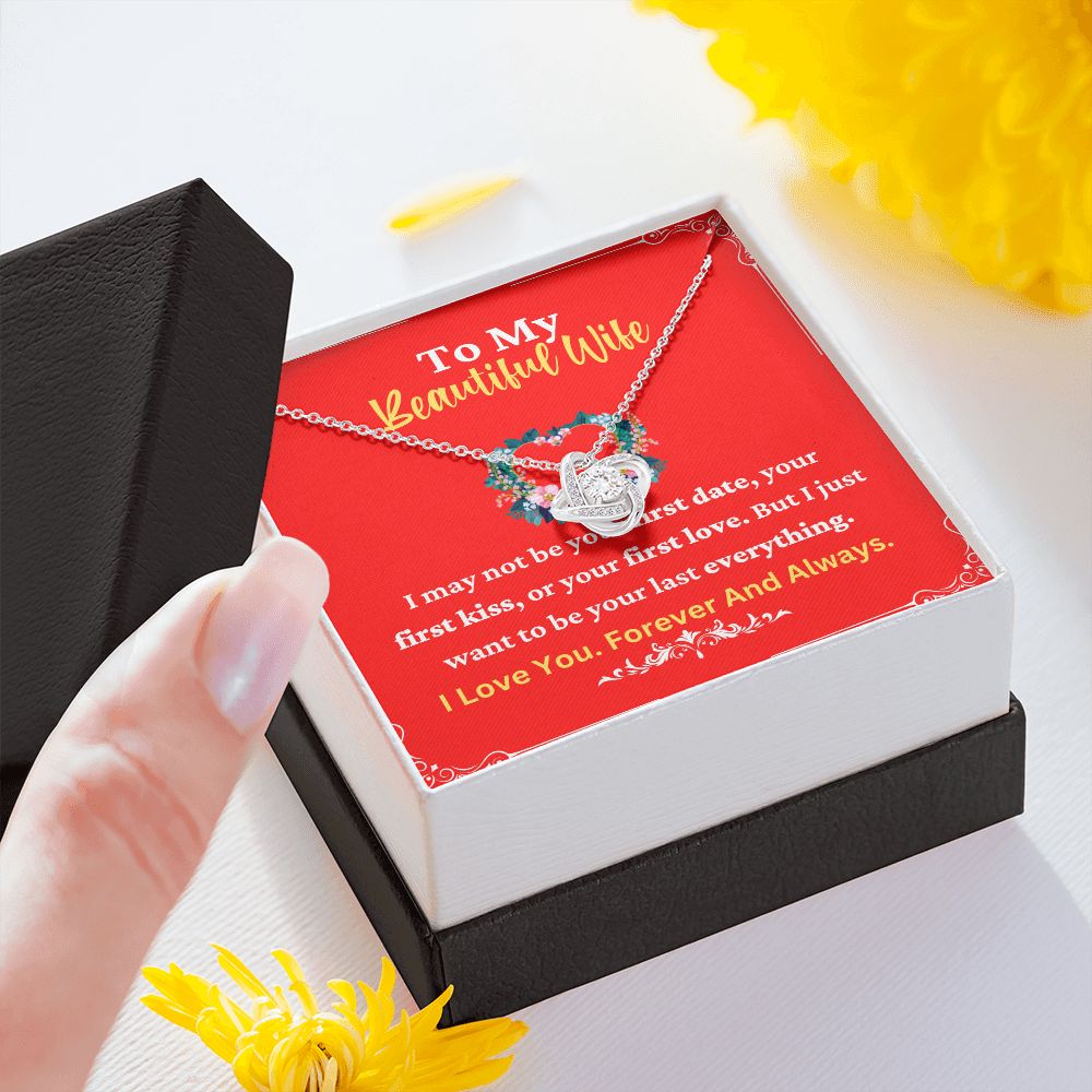 Wife Necklace Gift with Forever Love Message