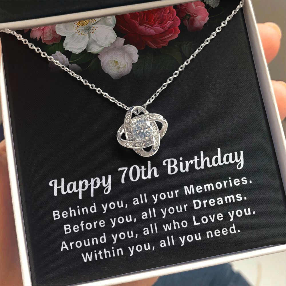 Happy 70th Birthday Behind You, All Your Memories. Within You , All You Need