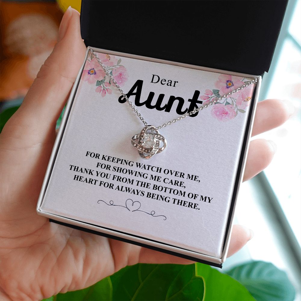 Dear Aunt For Keeping Watch Over Me