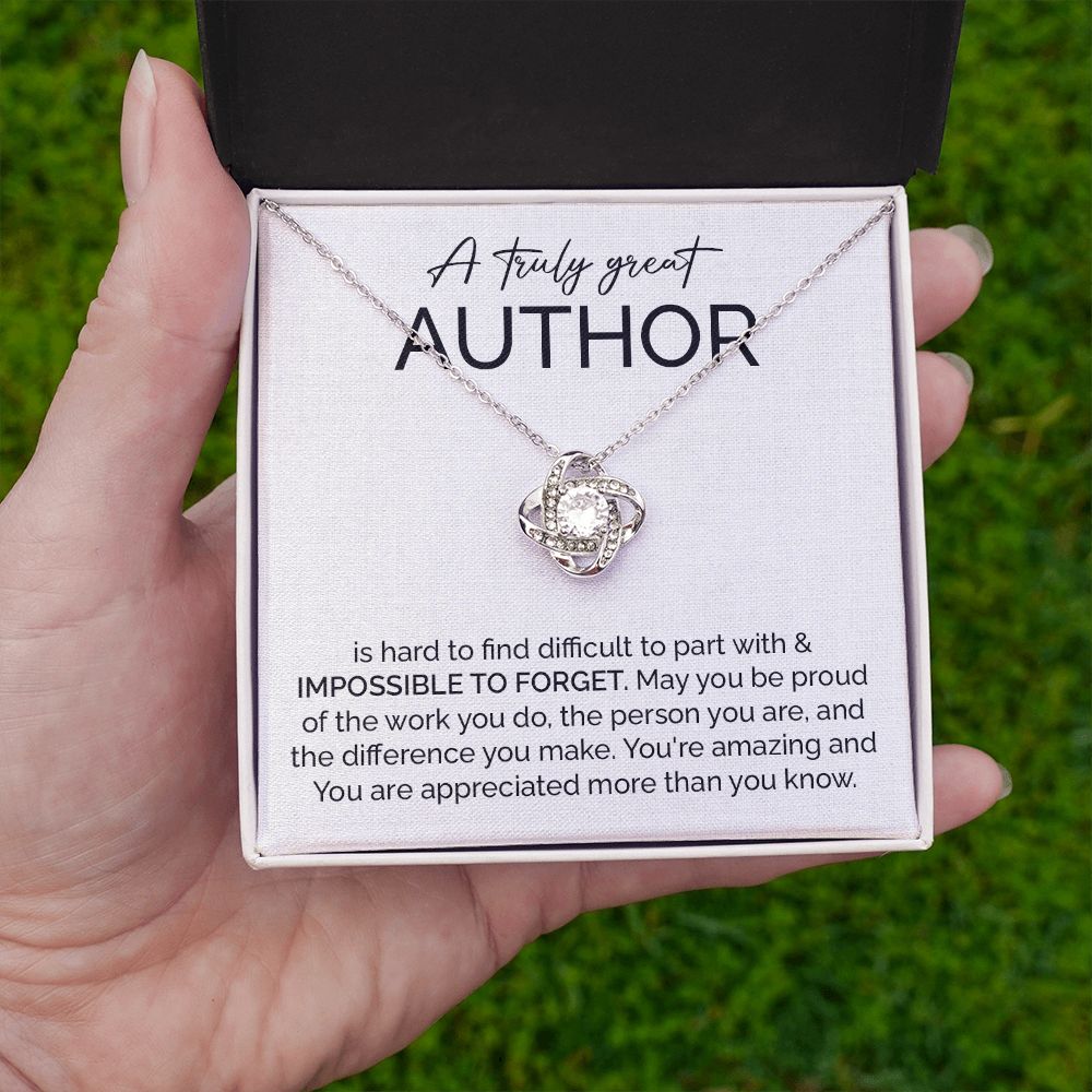 A Truly Great Author You Are Appreciated More Than You Know