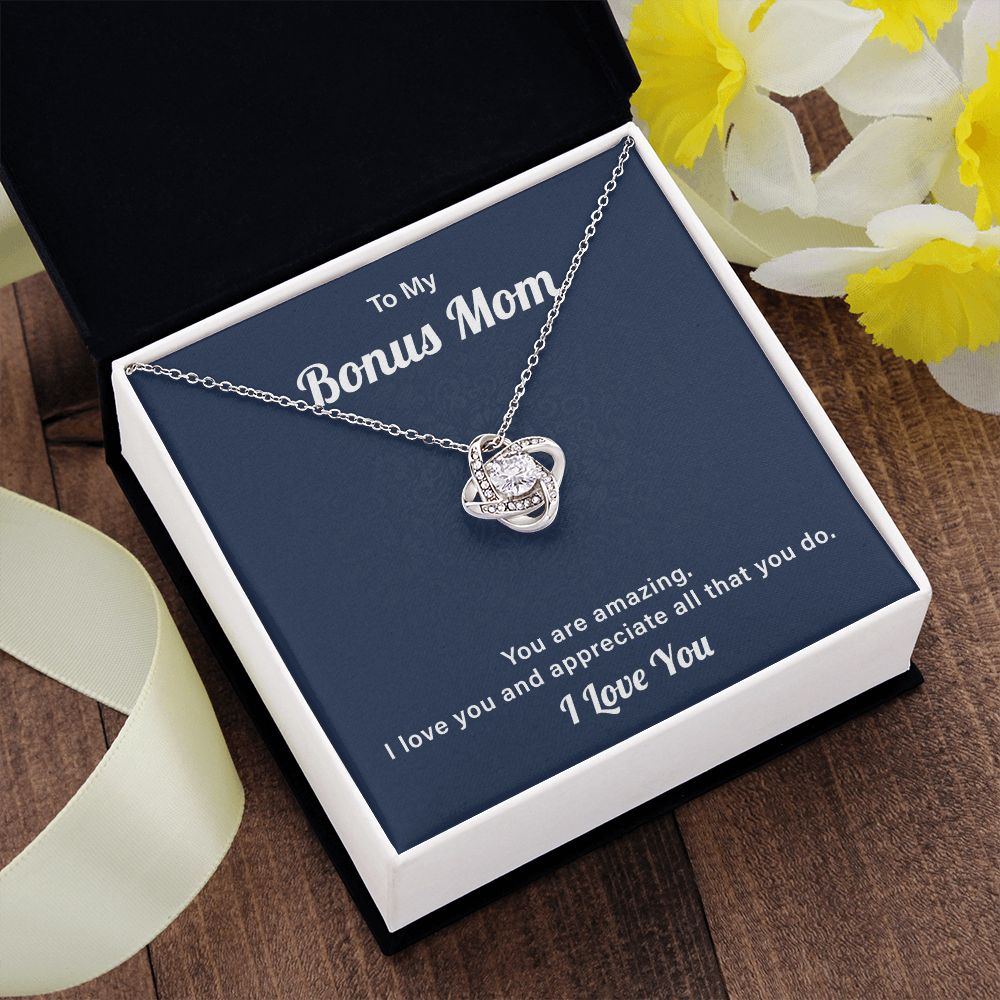 To My Bonus Mom I love You And Appreciate All That You do I Love You
